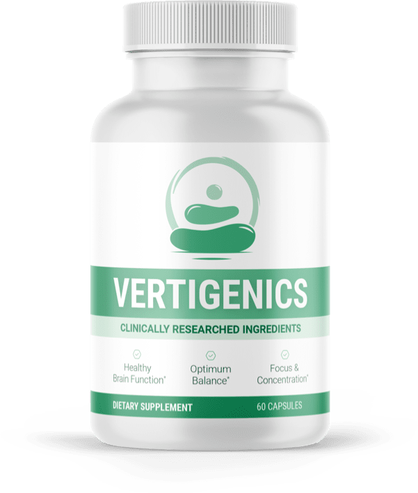 Vertigenics Vertigo & Balance Supplement for Adults 50+