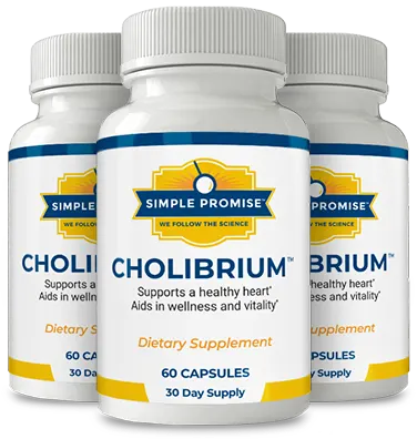 Cholibrium Cholesterol Balance Supplement for Adults 40-75